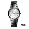 Couple's Watches - The Kingnuos™ Couple & Lovers Luxury Steel Quartz Watch