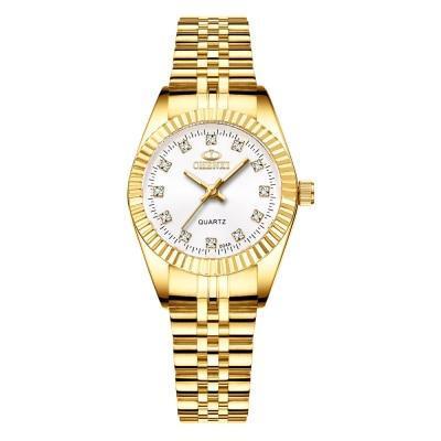 Couple's Watches - The Lover's Gem™ Pair Couple's Top Brand Luxury Gold Wristwatch