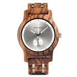 Couple's Watches - The Sleek Pair™ Couple's Lovers Custom Logo Wooden Quartz Watch