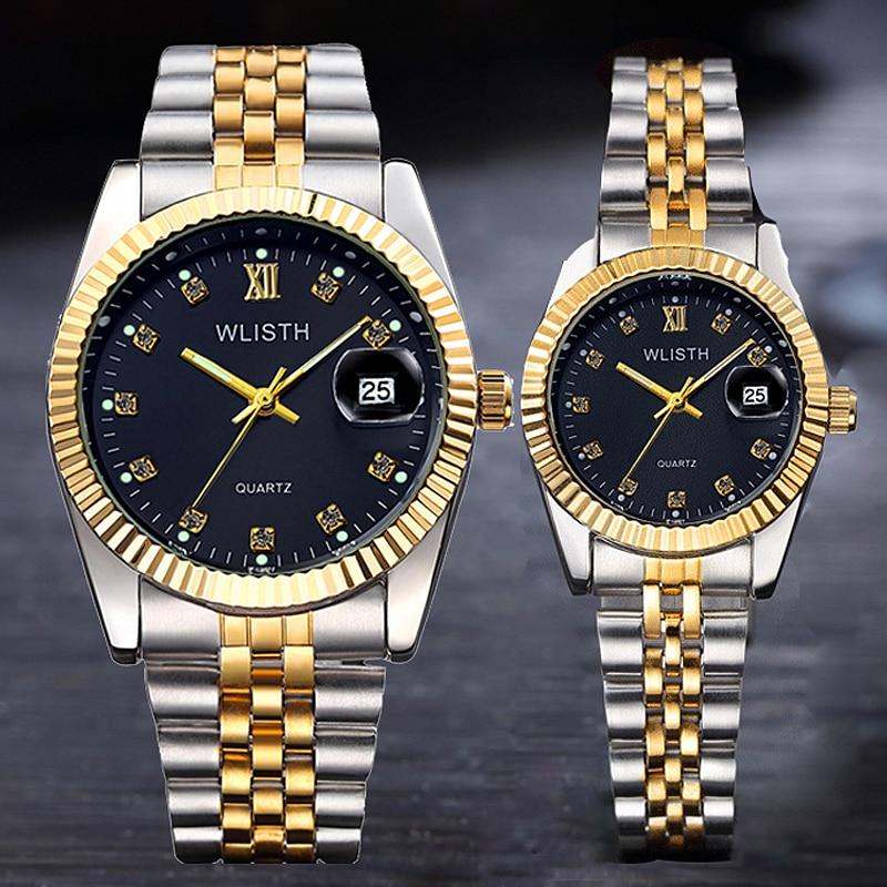 Wlisth Couple Watch Tungsten Steel Cheap Quartz Watch Fashion Business  Couple Watches Luminous Waterproof Men and Women Wristwatch - China  Minimalist Watch and Couple Watch price | Made-in-China.com