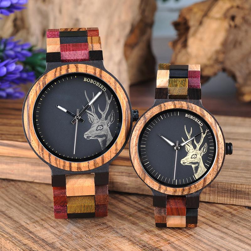 Couples discount wooden watches