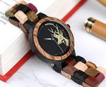 Couple's Watches - The Wood's Deer™ Couple's Lover Pair Elk Deer Quartz Wooden Watch