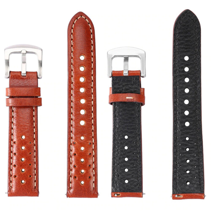 Vintage Style Hollow-Out Genuine Leather Replacement Watchbands