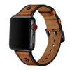 Men's Country Style Leather Replacement Straps for Apple Watches