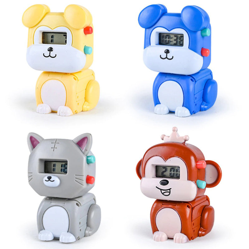 2-in-1 Animal Toy and Digital Watch for Kids