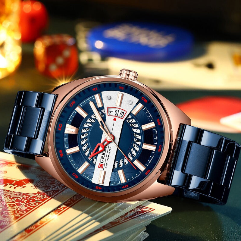 Sportsman Fashion Luminous Chronograph Quartz Watches