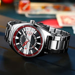 Sportsman Fashion Luminous Chronograph Quartz Watches