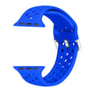 Fun and Vibrant Breathable Silicone Apple Watch Band Replacements