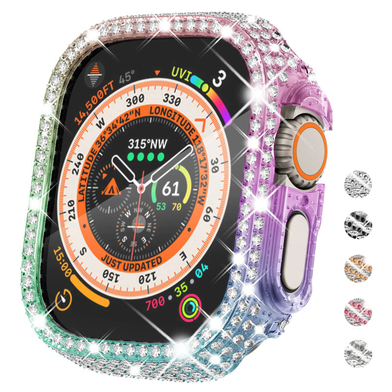 Gorgeous Rhinestone Studded Case for Apple Watches