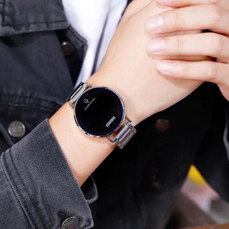 Touch screen wrist shop watch