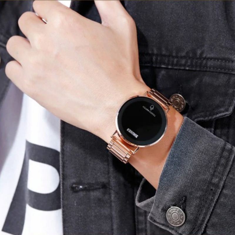 Digital Style LED Touch Screen Wrist Watch for Men Inspire Watch