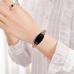Digital Watch - Elegant Rhinestone Digital Wrist Watch For Women