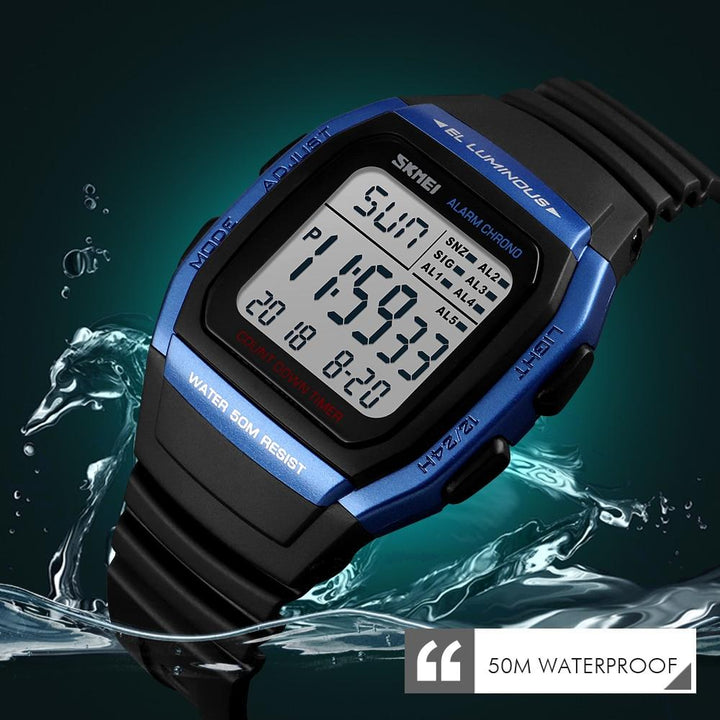 Digital Watch - The El Luminous™ Fashion Electronic Digital Men's Watches