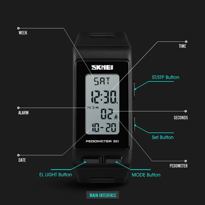 Digital Watch - Top Fashion Collection Multi-Functional Digital Sports Watch