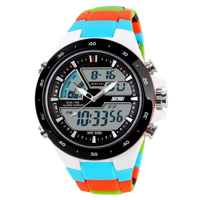 Dual Display Watch - The Array™ Chrono Waterproof Military Digital Sports Watches For Men