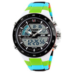 Dual Display Watch - The Array™ Chrono Waterproof Military Digital Sports Watches For Men