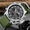 Dual Display Watch - The Bulky Gears™ Digital Analog Military Waterproof Men's Watch