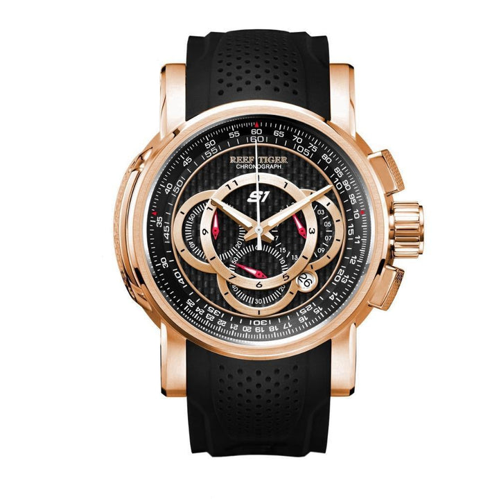 Dual Display Watch - The Chronograph™ Men's Watch