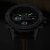 Dual Display Watch - The Golden Hour™ Waterproof LED Display Army Outdoor Watch For Men
