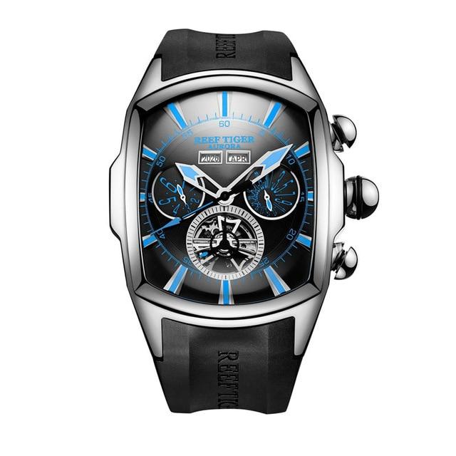 Dual Display Watch - The Luminous™ Analog Tourbillon Men's Watch