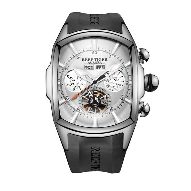 Dual Display Watch - The Luminous™ Analog Tourbillon Men's Watch