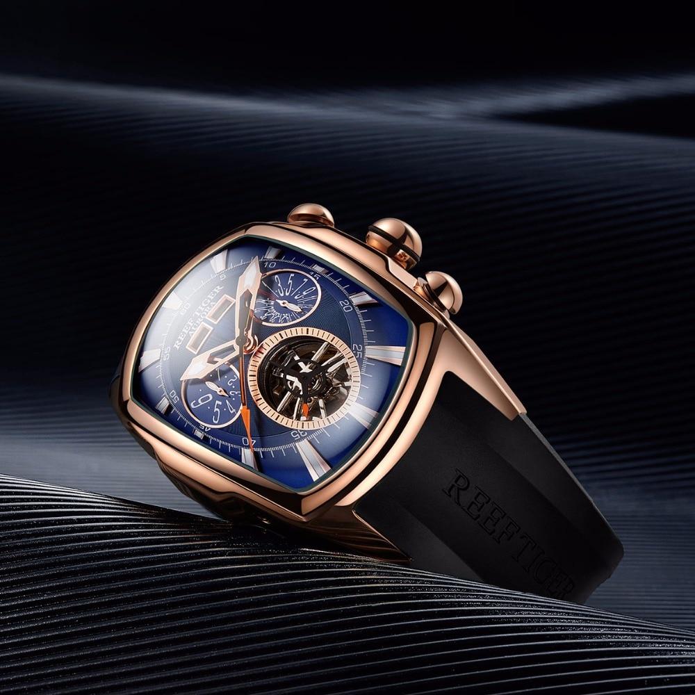 Dual Display Watch - The Luminous™ Analog Tourbillon Men's Watch