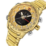Dual Display Watch - The Luxurious Navi™ Men's Luxury LED Digital Waterproof Watch