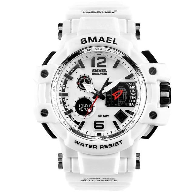 Dual Display Watch - The Mascular™ Men's Casual LED Digital 50M Waterproof Watches