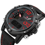 Dual Display Watch - The Power Navi™ Men's Luminous Analog Digital Sports Watches