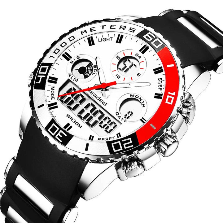 Dual Display Watch - The Readeel™ Luxury LED Digital Military Sports Watches For Men