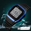 Electronic Chronograph Waterproof Digital Wrist Watch For Men
