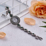 Elegant Rhinestone Bejeweled Women's Quartz Watch