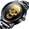 Exceptional Luminous Skull Dial Sports Quartz Watches
