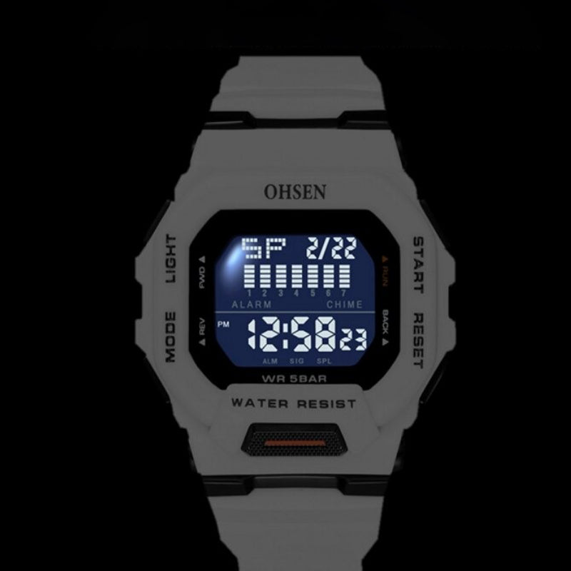 Aesthetic Digital Wristwatch for Men