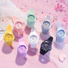 Fashion Pastel-Colored Silicone Band Sports Quartz Watches