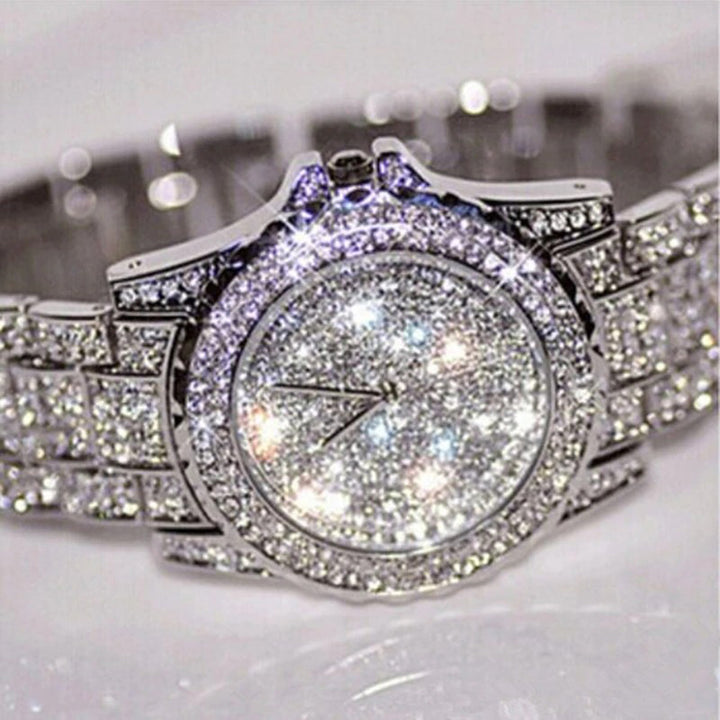 Magnificent Full Rhinestone Bejeweled Quartz Watches