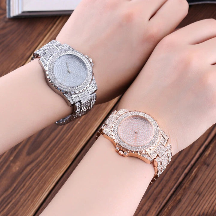 Magnificent Full Rhinestone Bejeweled Quartz Watches