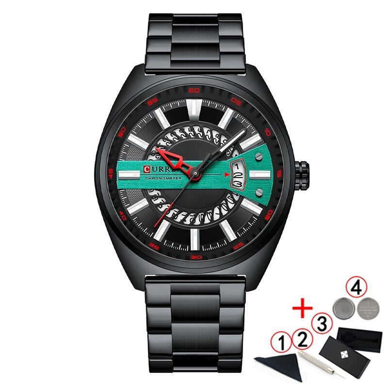 Sportsman Fashion Luminous Chronograph Quartz Watches