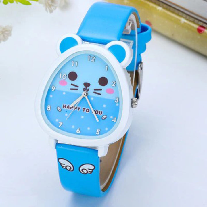 Children's Adorable Cat-shaped Quartz Watches