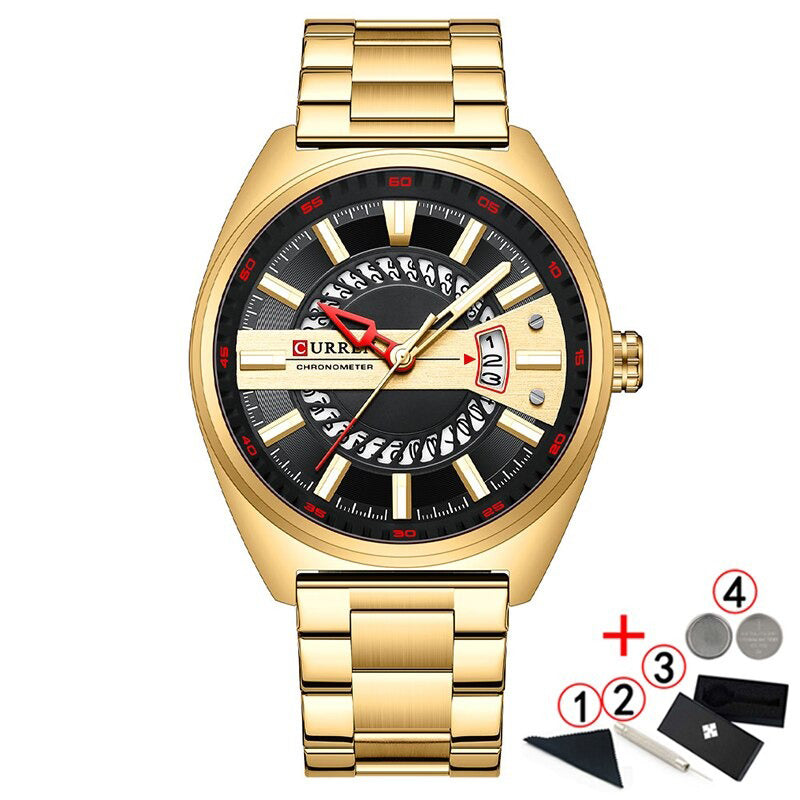 Sportsman Fashion Luminous Chronograph Quartz Watches