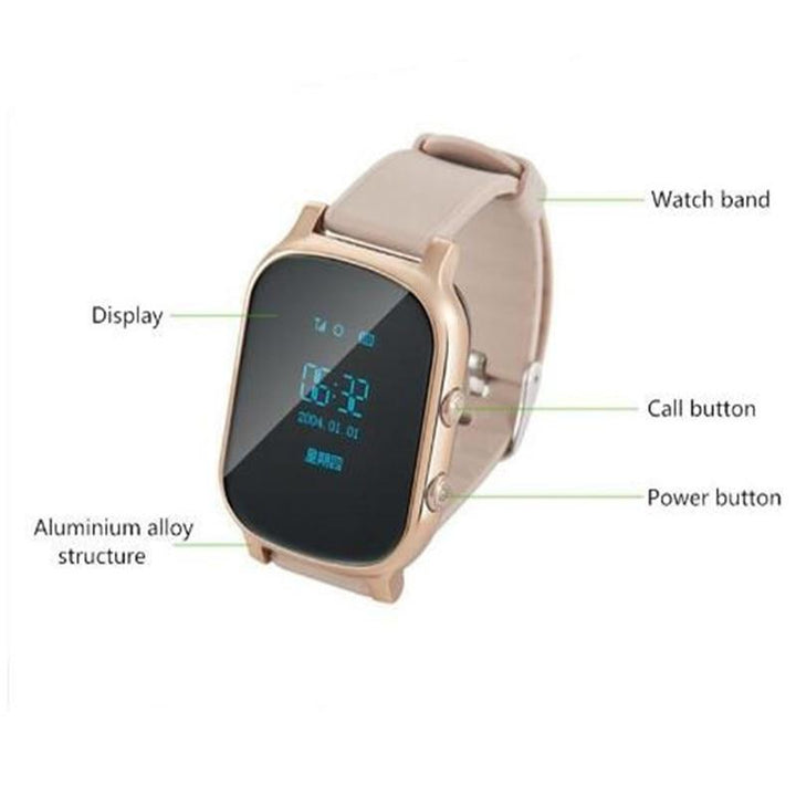 GPS Tracker - The Modern Sleek™ OLED Screen GPS Anti-Lost Smartwatch For Kids