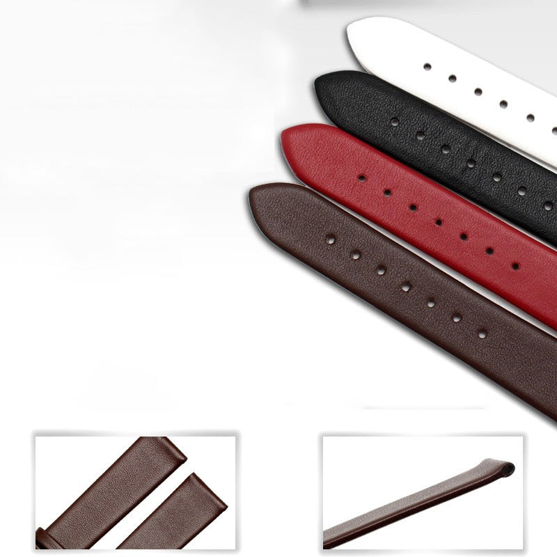 8 to 24mm Soft and Delicate Genuine Leather Replacement Watchbands