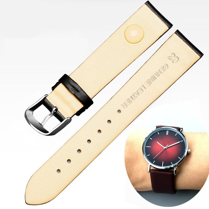 8 to 24mm Soft and Delicate Genuine Leather Replacement Watchbands