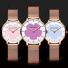 Creative Fashion Trend Color Changing Flower Dial Quartz Watches