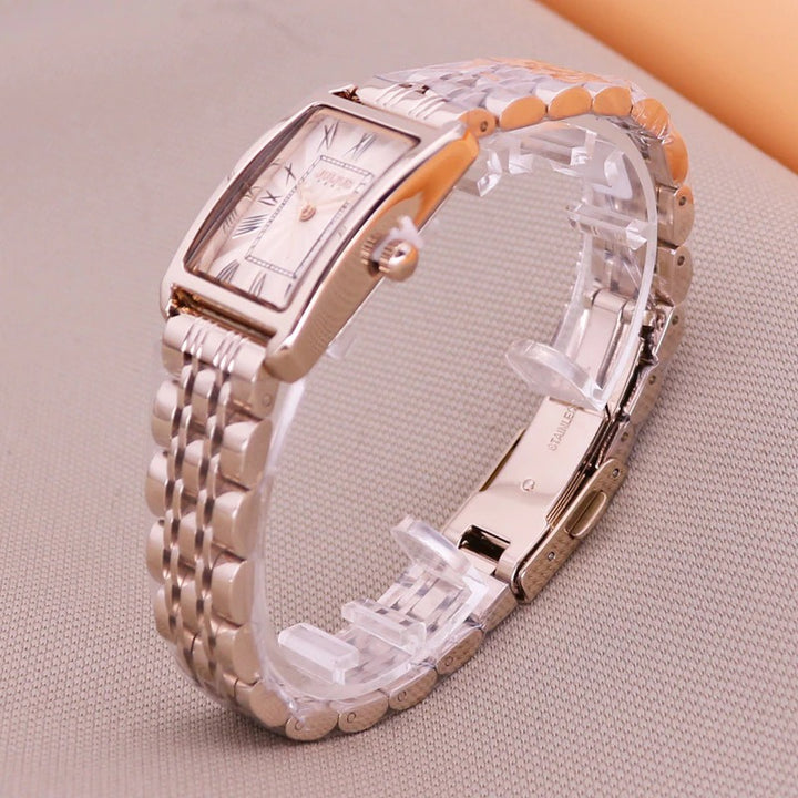 Women's Minimalist Classic Watch with Stainless Steel Bracelet