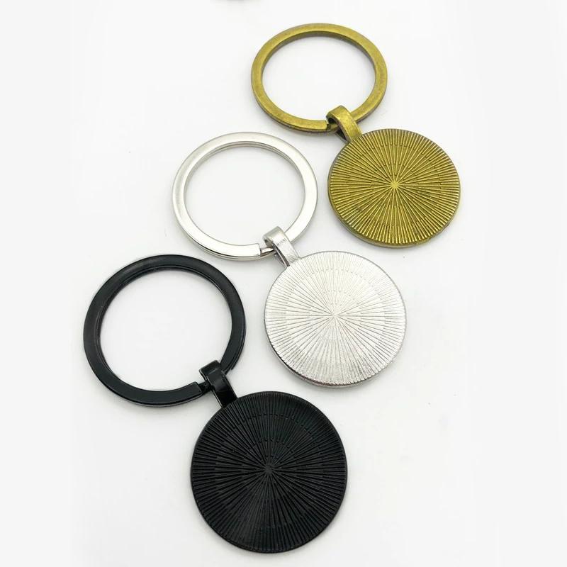Keychains - Vintage Fashion Glass Art Clocks Keychain