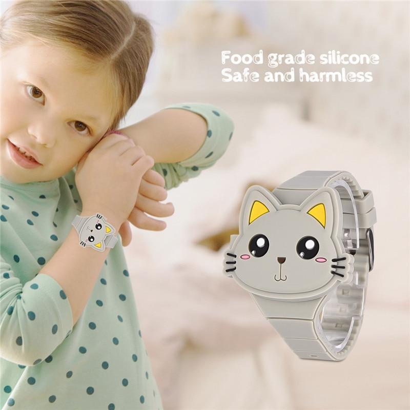 Kid's Fashion Watch - The Pets™ 3 Pcs Set Cartoon  LED Digital Sports Watch For Kids