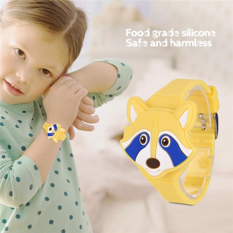 Kid's Fashion Watch - The Pets™ 3 Pcs Set Cartoon  LED Digital Sports Watch For Kids