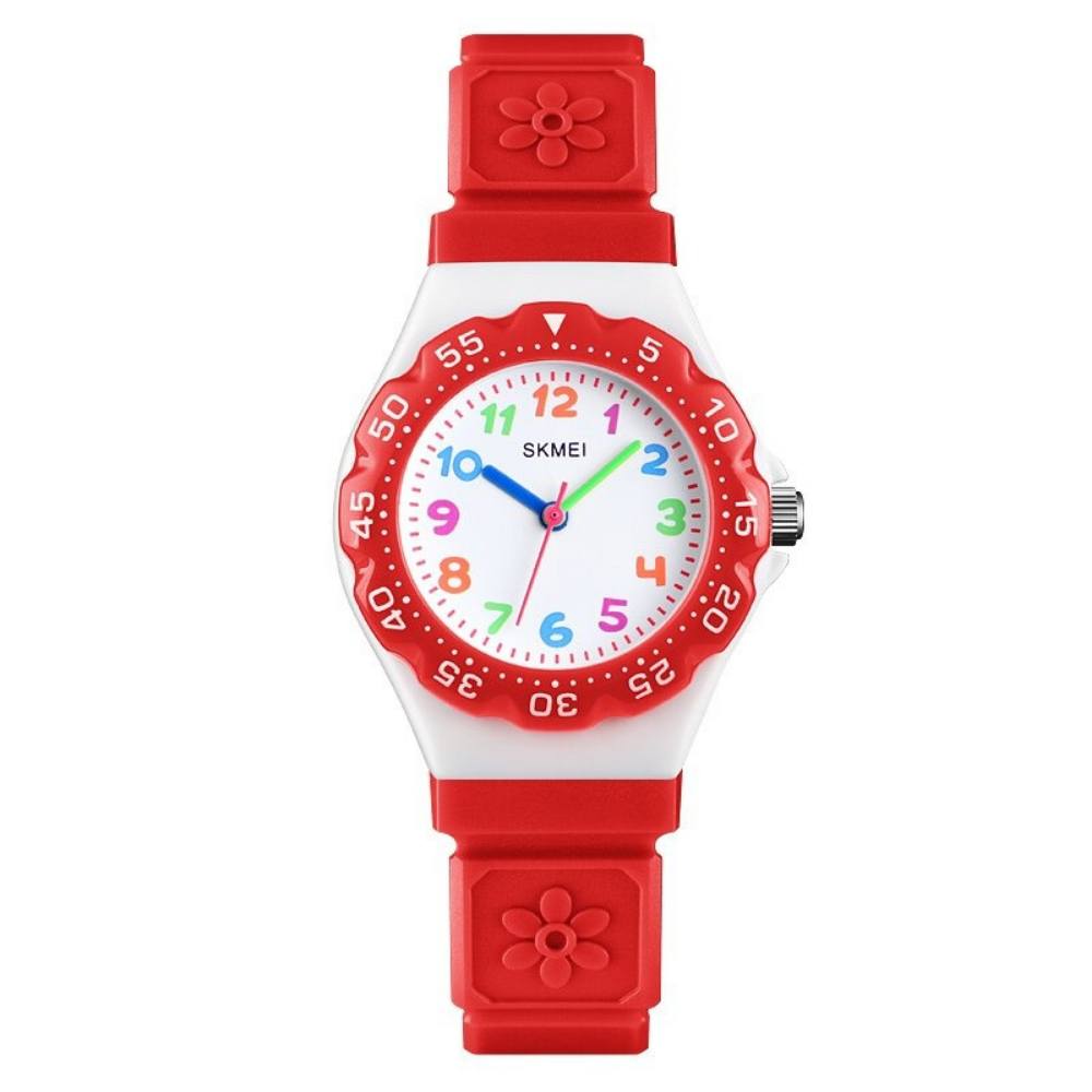Kid's Watch - Colorful Floral Quartz Wrist Watch For Kids