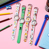 Fun and Vibrant Printed Strap Quartz Watches for Kids